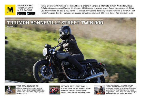 Magazine n° 360, scarica e leggi il meglio di Moto.it Magazine n° 360, scarica e leggi il meglio di Moto.it