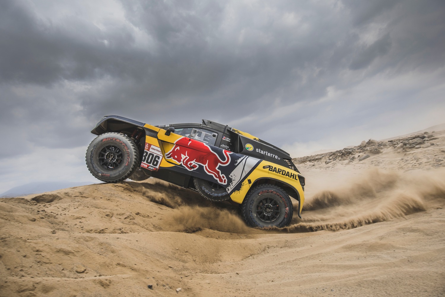 Dakar Perù 2019 Loeb-Peugeot. Pisco: nulla da segnalare