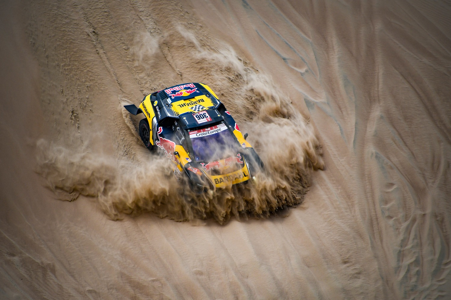 Dakar Perù 2019 Loeb-Peugeot. Pisco-Nazca-San Juan de Marcona: si vince!