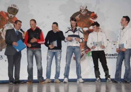 Premiati i Campioni Italiani di Enduro e Motoslitte Premiati i Campioni Italiani di Enduro e Motoslitte