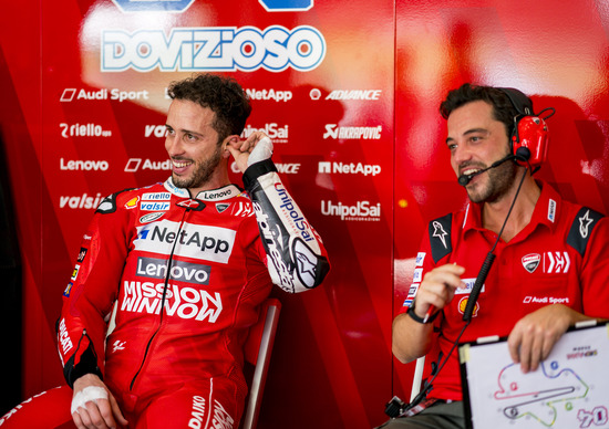 MotoGP test. Dovizioso: La classifica è poco veritiera MotoGP test. Dovizioso: La classifica è poco veritiera