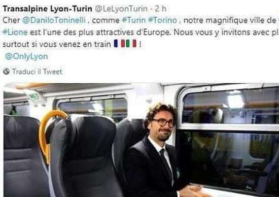 Tav, da Lione l'invito a Toninelli per raggiungere la città in treno Tav, da Lione l'invito a Toninelli per raggiungere la città in treno