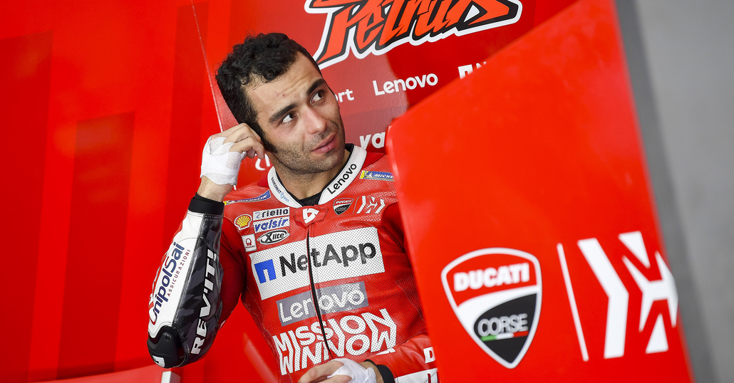 MotoGP test. Petrucci: Che gusto quel tempo, ma conta poco