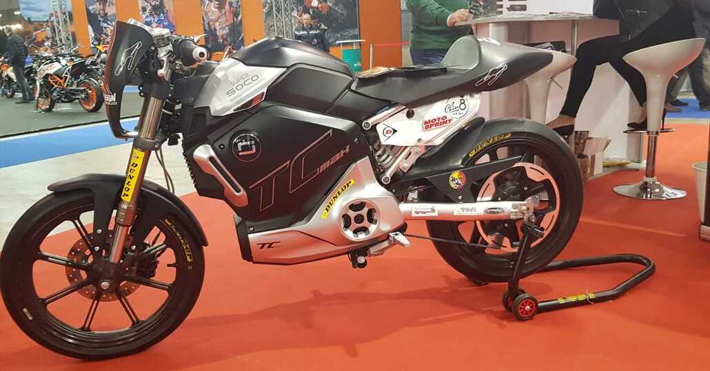 Roma Motodays: SuperSoco TC-Max Trofeo