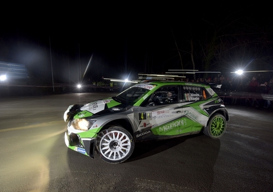 CIR 2019. Rallye Sanremo. The Incredible Breen (Skoda) CIR 2019. Rallye Sanremo. The Incredible Breen (Skoda)