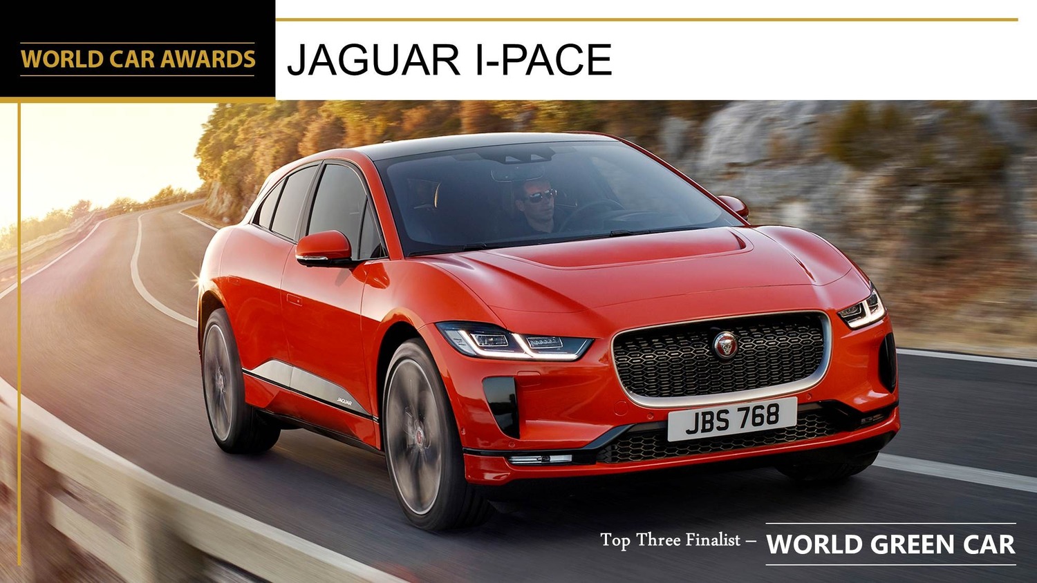 Jaguar I-Pace è World Car of the Year 2019