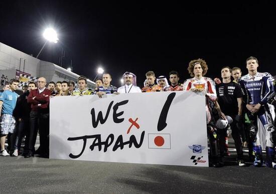 MotoGP, una T-shirt per aiutare il Giappone MotoGP, una T-shirt per aiutare il Giappone