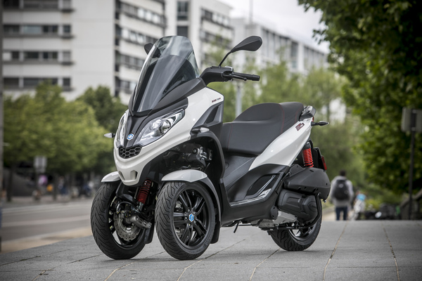 piaggio mp3 batteria scarica