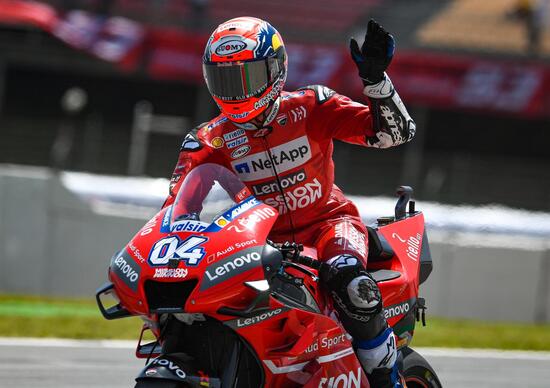 MotoGP 2019. Dovizioso: Bene la 2a fila. Sarà una gara anomala MotoGP 2019. Dovizioso: Bene la 2a fila. Sarà una gara anomala