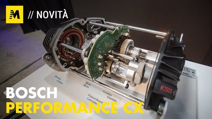 Nuovo motore elettrico Bosch Performance CX per eBike - Moto.it