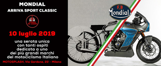 Mondial Sport Classic: si festeggia da Ciapa la Moto Mondial Sport Classic: si festeggia da Ciapa la Moto