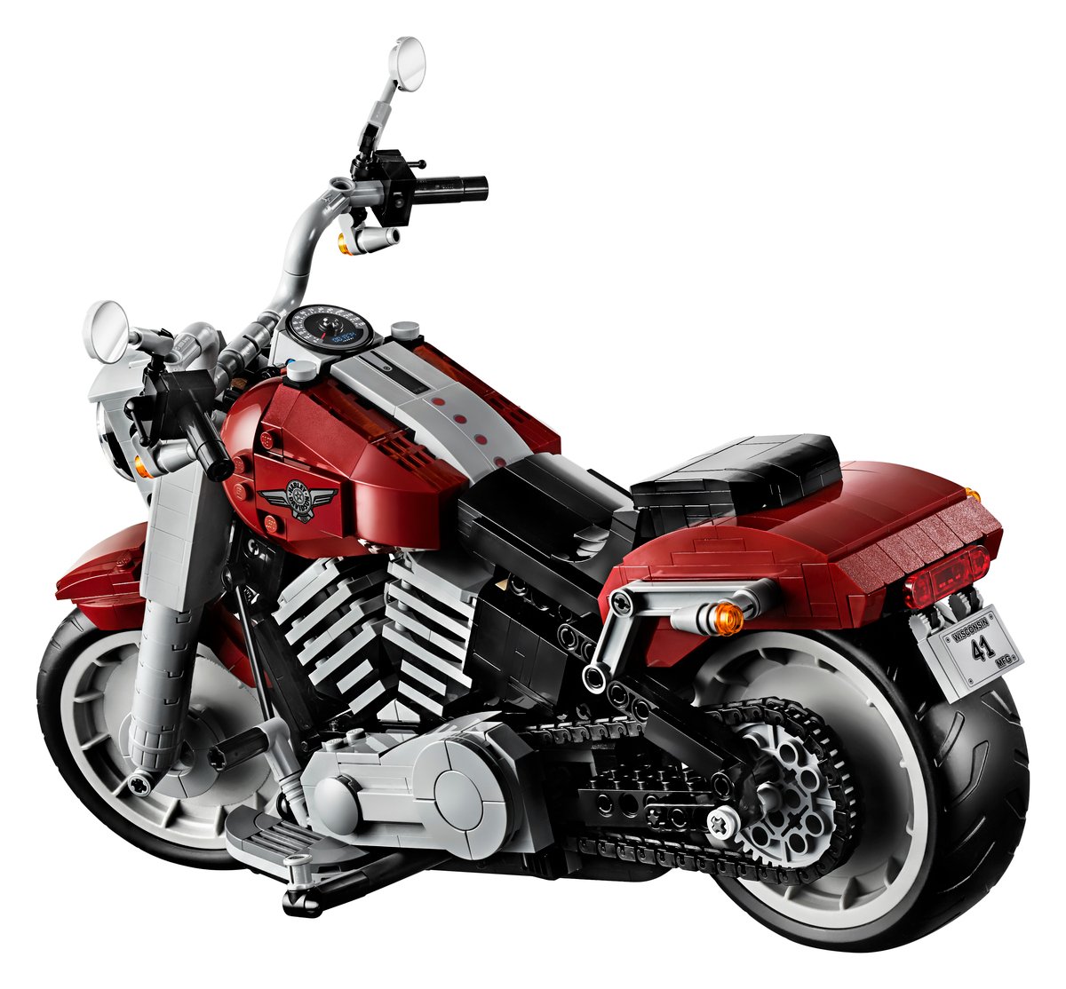  Harley  Davidson  Fat  Boy  Modello in scala di Lego Creator 