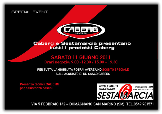 Sabato 11 giugno Caberg Day da Sesta Marcia a San Marino Sabato 11 giugno Caberg Day da Sesta Marcia a San Marino
