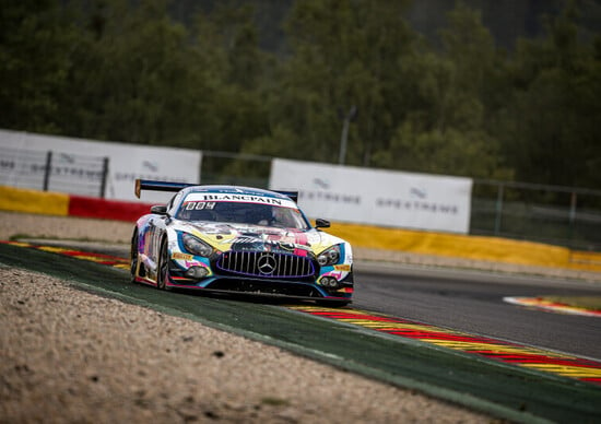 24 ore di Spa: Mercedes in pole con Engel