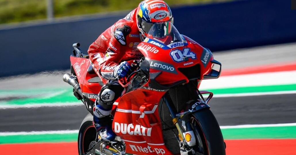 MotoGP 2019. Andrea Dovizioso è il più veloce nelle FP1 in Austria