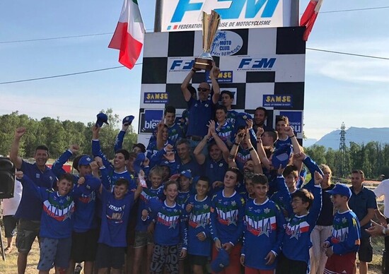 Maglia Azzurra conquista il Trofeo Giovanile MX Francia-Italia Maglia Azzurra conquista il Trofeo Giovanile MX Francia-Italia