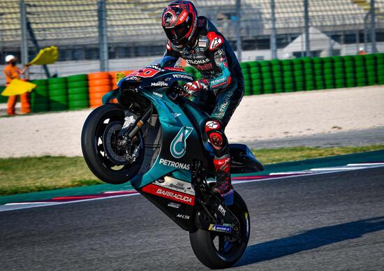 MotoGP 2019. Fabio Quartararo è il più veloce nelle FP3 a Misano MotoGP 2019. Fabio Quartararo è il più veloce nelle FP3 a Misano