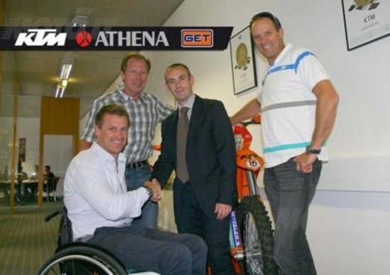 KTM annuncia la partnership con Athena-GET KTM annuncia la partnership con Athena-GET