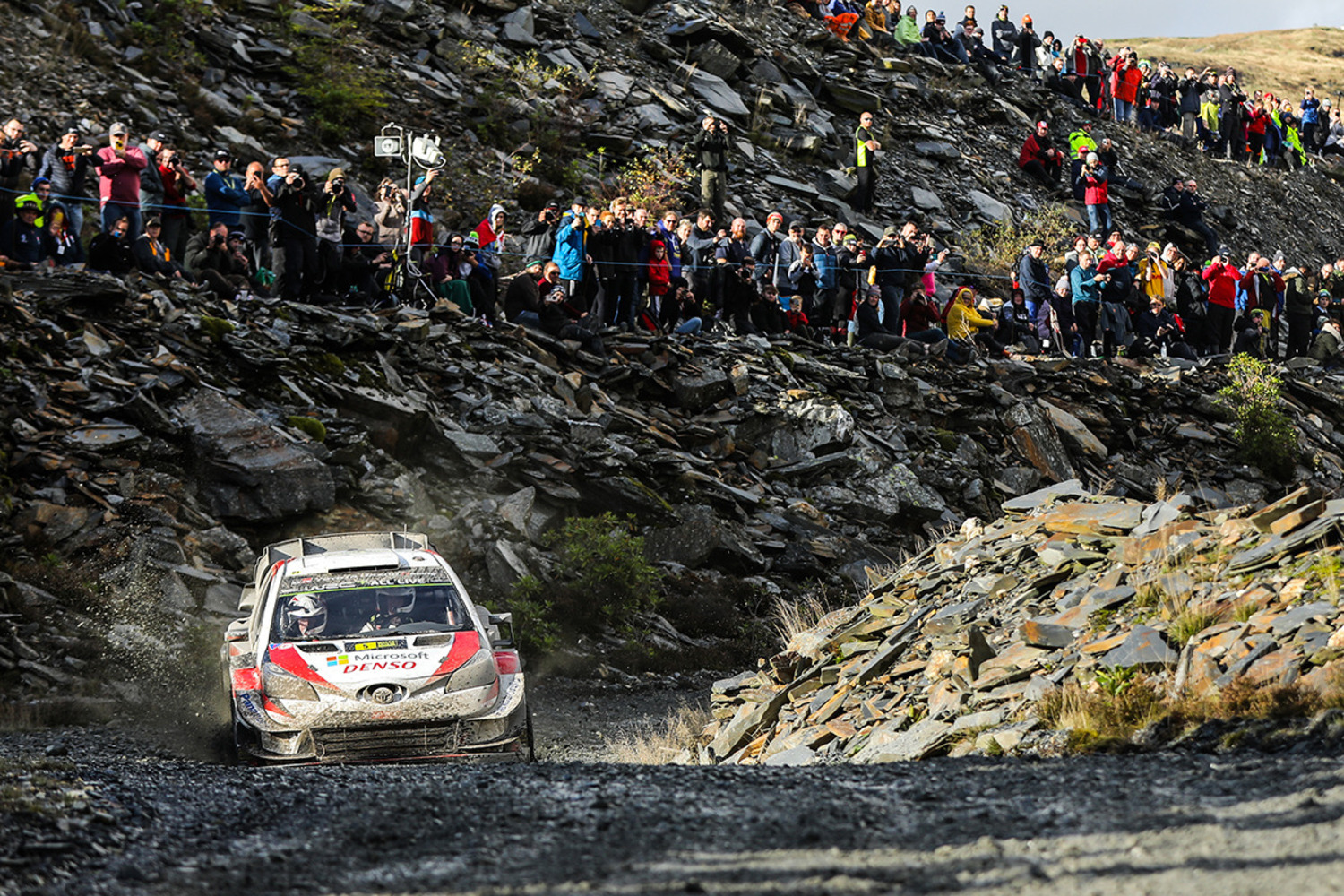 WRC 2019 Galles. La prima Tappa è di Ott Tanak (Toyota)