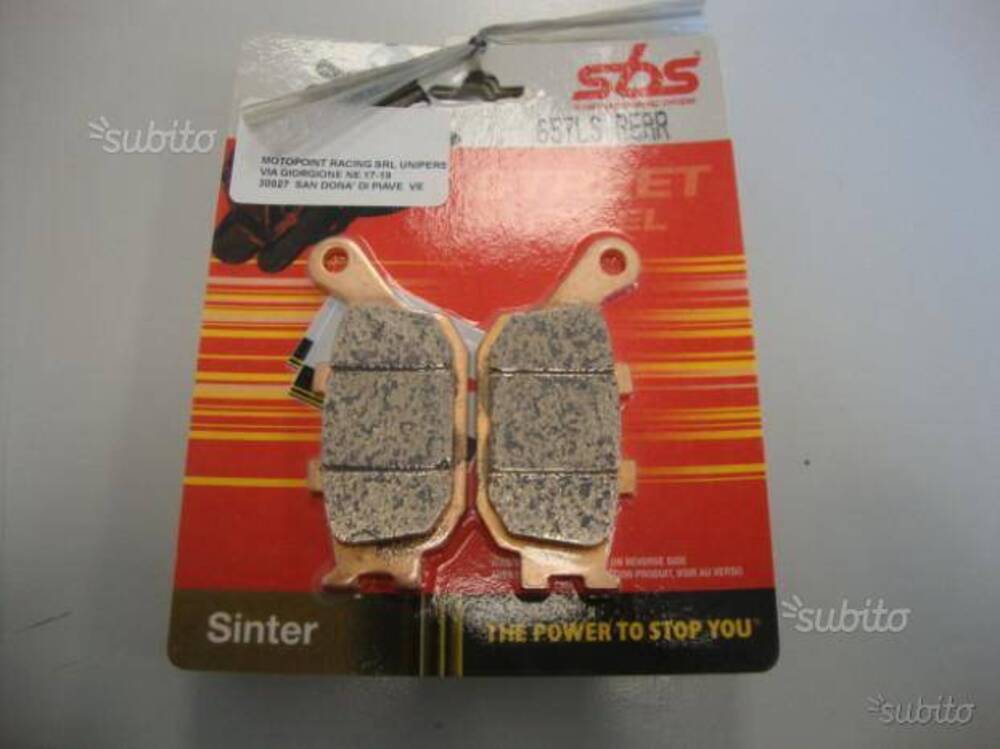 Vendo Coppia pastiglie freno SBS LS Sinter Sbs a San Dona' Di Piave