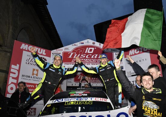 CIR 2019. Tuscan Rewind. Giandomenico Basso, Skoda, è Campione Italiano Rally CIR 2019. Tuscan Rewind. Giandomenico Basso, Skoda, è Campione Italiano Rally