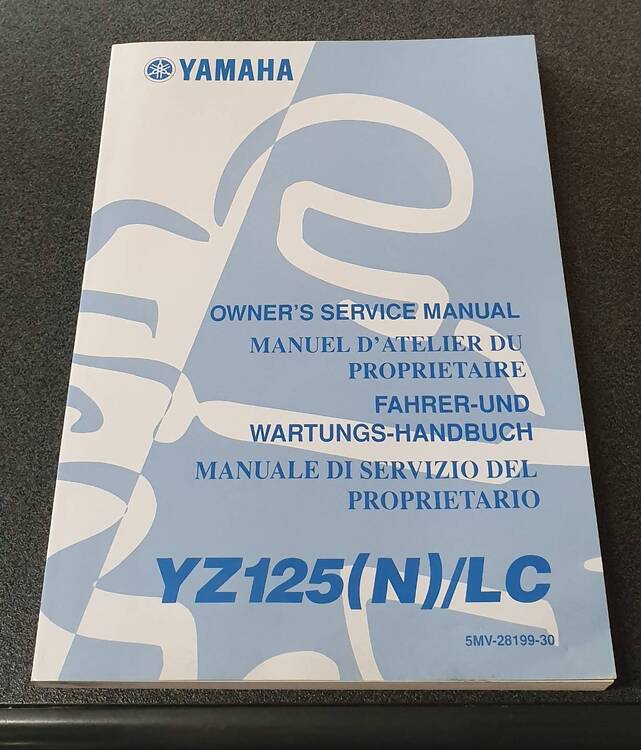 Vendo MANUALE USO E MANUTENZIONE YAMAHA YZ 125 YZ125 N L Yamaha A ...