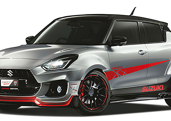 Suzuki Swift Sport Katana WideBody in arrivo al salone di Tokyo Suzuki Swift Sport Katana WideBody in arrivo al salone di Tokyo