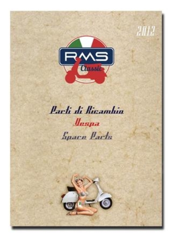 RMS presenta il catalogo ricambi per Vespa RMS presenta il catalogo ricambi per Vespa