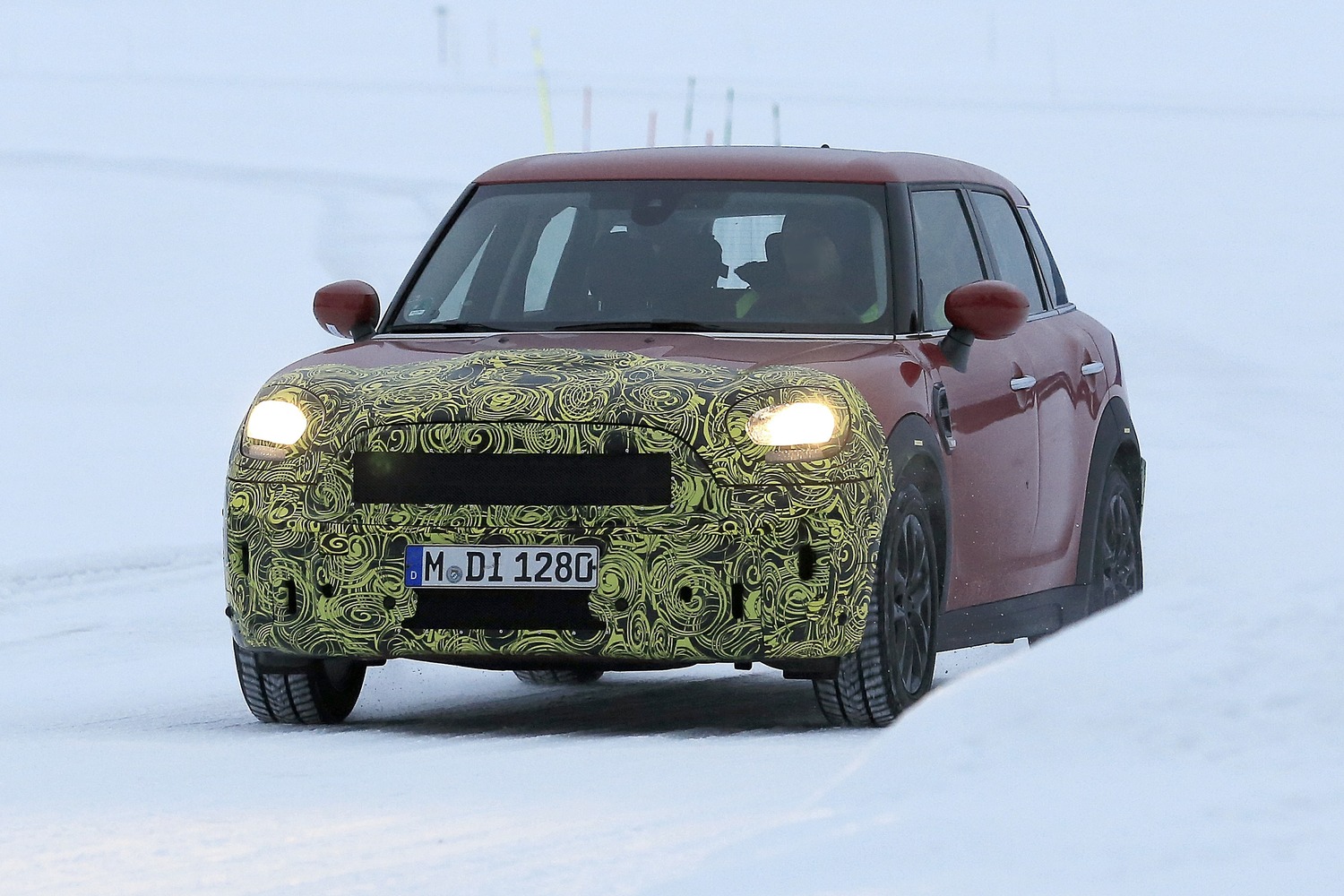 Mini Countryman restyling, le foto spia