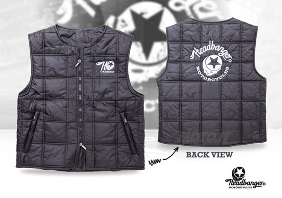 Headbanger: gilet trapuntato HB 2012 Headbanger: gilet trapuntato HB 2012