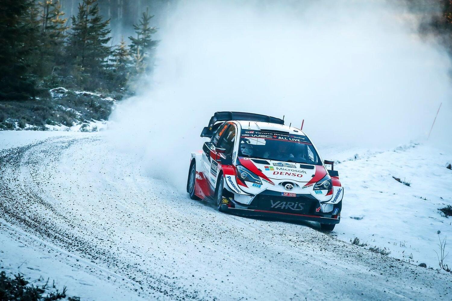 WRC 2020. Svezia D-2. È Elfyn Evans, Toyota