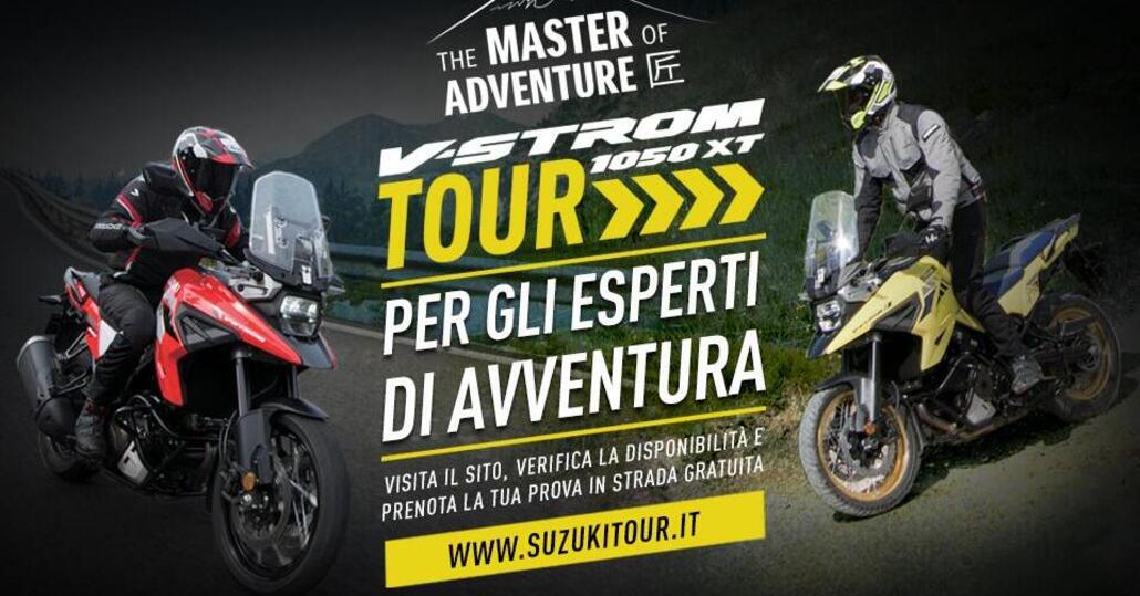 Il Suzuki V-Strom Tour 2020 è sospeso