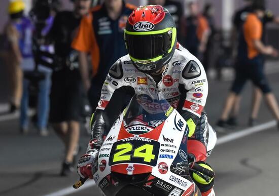 Moto3 in Qatar. Pole position per Tatsuki Suzuki Moto3 in Qatar. Pole position per Tatsuki Suzuki