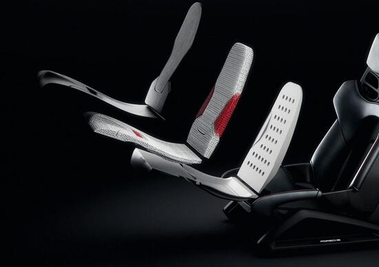Porsche: stampa 3D per l'imbottitura dei sedili Porsche: stampa 3D per l'imbottitura dei sedili