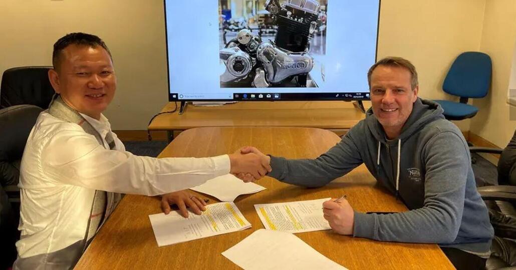 Marchio cinese acquista diritti da Norton. La moto sarà disegnata in Italia
