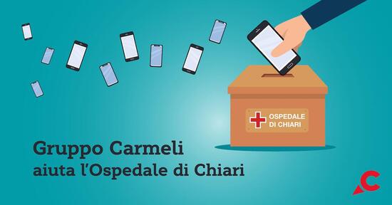 Dal Gruppo Carmeli 20 Smartphone per i pazienti dell’Ospedale di Chiari (Brescia) Dal Gruppo Carmeli 20 Smartphone per i pazienti dell’Ospedale di Chiari (Brescia)
