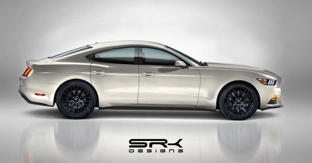 Ford Mustang 5 Porte: Da Muscle Car A Gran Coupé [Rendering] - News ...