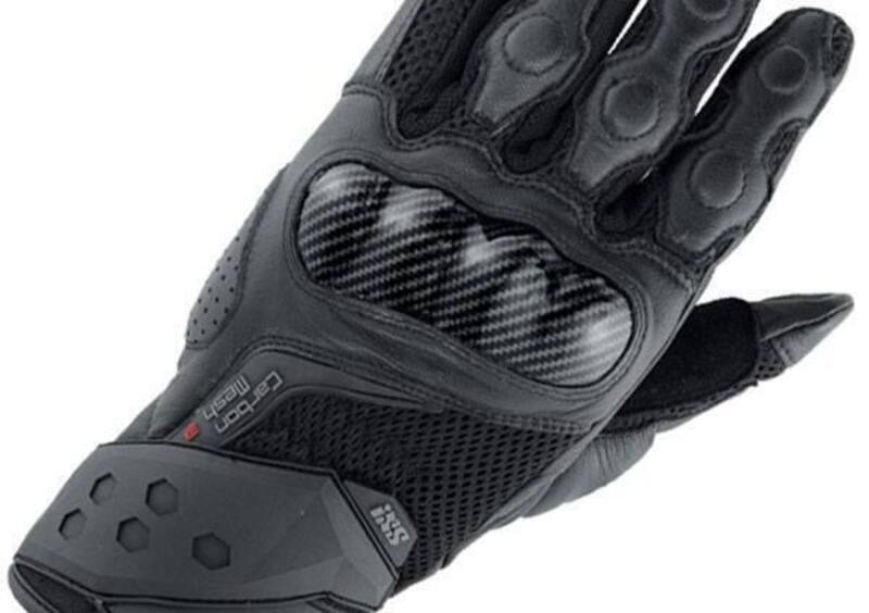 IXS Samur EVO sciarpe leggere Mesh Guanti da moto per Estate poggiapolsi imbottito