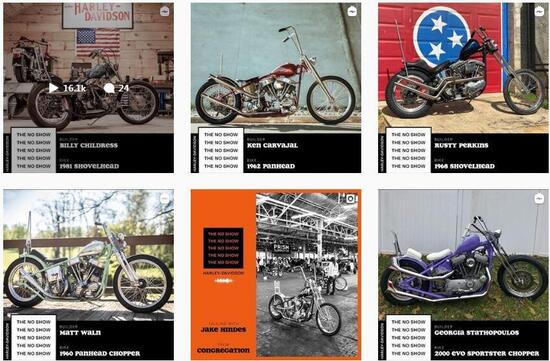 Harley-Davidson “The No Show”. L'evento globale dedicato ai customizer Harley-Davidson “The No Show”. L'evento globale dedicato ai customizer