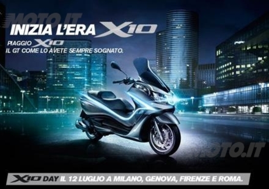 X10 Day, una giornata dedicata al maxiscooter Piaggio X10 Day, una giornata dedicata al maxiscooter Piaggio