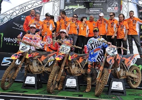 Motocross. Cairoli e Roelants dominano il GP di Lettonia Motocross. Cairoli e Roelants dominano il GP di Lettonia