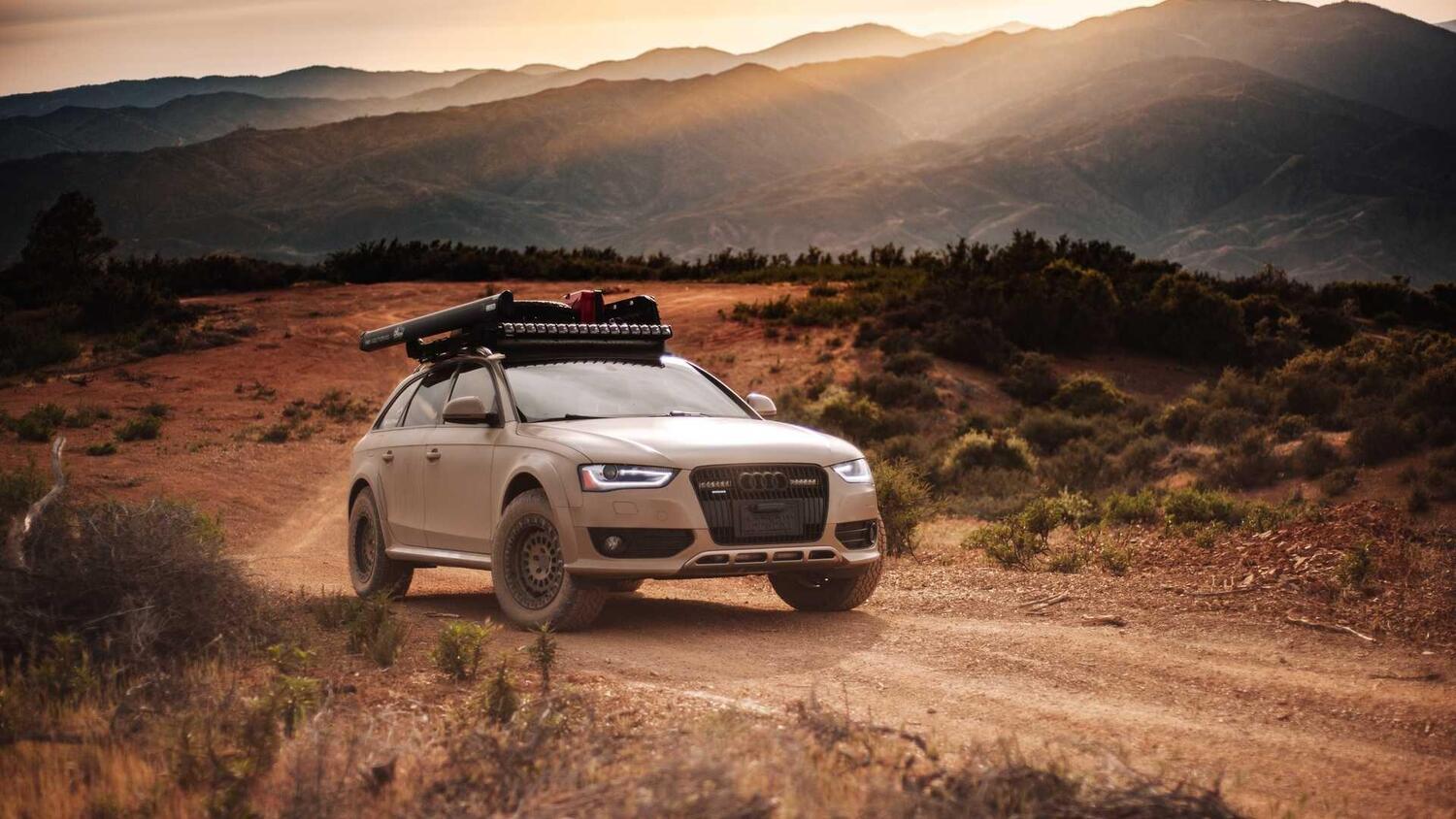 Audi A4 allroad: trasformata in un vero fuoristrada