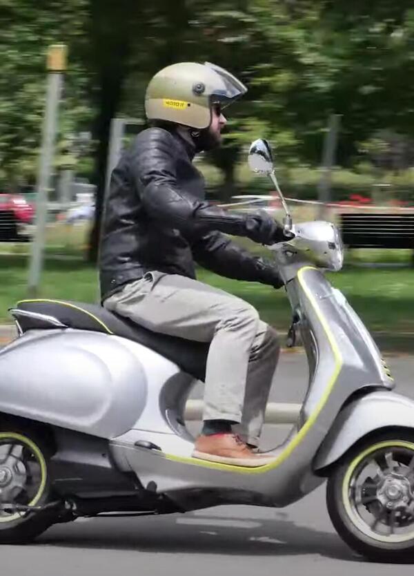 TEST - Vespa Elettrica 70 km/h