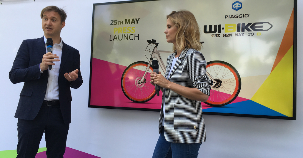 Luca Sacchi, Piaggio: «eBike, evoluzione inevitabile della mobilità urbana»