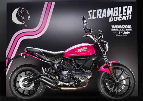 Ducati Scrambler Shocking per la parata del WDW Ducati Scrambler Shocking per la parata del WDW