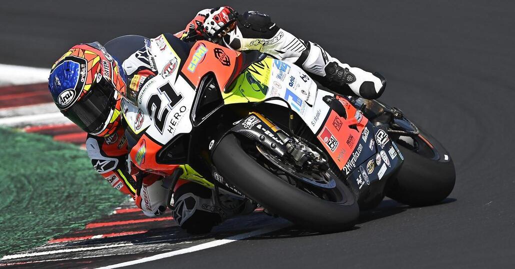 SBK 2020 Jerez. Rinaldi è primo nelle FP2