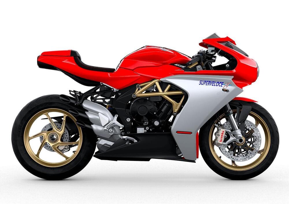 Welly 1:12 MV Agusta Superveloce AGO 2022 - Modello Moto Pressofuso Edizione Limitata - Foto 5