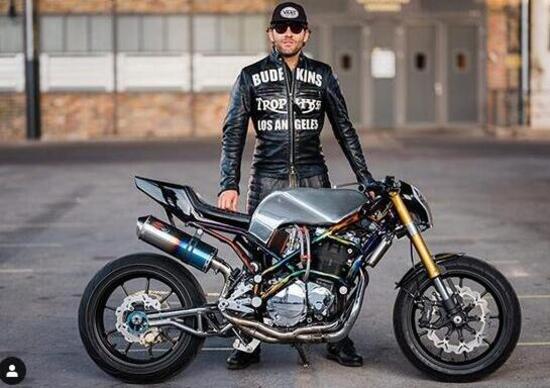 Bullenbeisser: direttamente dagli anni '90 una streetfighter con telaio Harris e motore Suzuki 1100 Bullenbeisser: direttamente dagli anni '90 una streetfighter con telaio Harris e motore Suzuki 1100