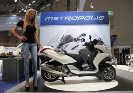 Intermot 2012: Peugeot Metropolis 400 Intermot 2012: Peugeot Metropolis 400