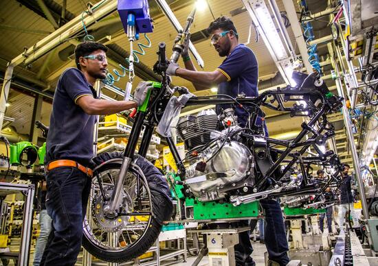 Royal Enfield inaugura una fabbrica in Argentina Royal Enfield inaugura una fabbrica in Argentina